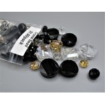 Crystal Bead Pack - Mix Beads Style 5 (3" x 2.5" Zip Bag)