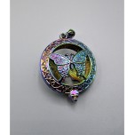 Designer AB Cage - AB Cage with Butterfly (35 x 18 mm)