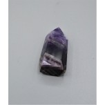 Gemstone Points - Amethyst Banded - Style 3 (About 1.5 inch)