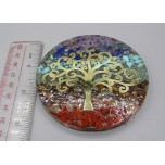 Chakra Chips Plate  (3” OD)  with Stand