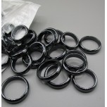 Hematite Ring (Non-Magnetic) Mix Size 50 pcs Pack