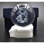 60 mm Crystal Sphere w Dragon