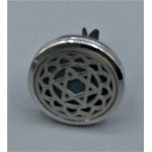 Cage Car Diffusers (30mm) with Star of David  - Stainless Steel/Base Medal - Assorted color
