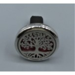 Cage Car Diffusers (30mm) with Tree of Life  - Stainless Steel/Base Medal - Assorted color