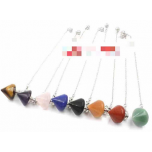 Pendulum Shaped Gemstone Pendant #4- assorted stones available!