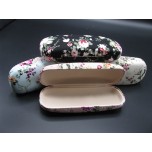 Fabric Covered Eyeglass Case assorted colors