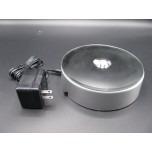 LED Turntable (XLarge) Display with AC Adapter -Multicolor