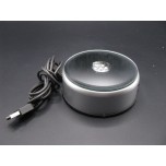 LED Turntable (Small) Display with USB adapter -Multicolor