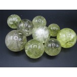 Gemstone Spheres in assorted sizes - 1 kg size - Lemon Crystal
