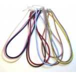 3 mm x 16 Inch Cord w/Extension 10 piece pack  - Assorted Colors