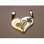 BFF Charms - Set of 2 - Heart