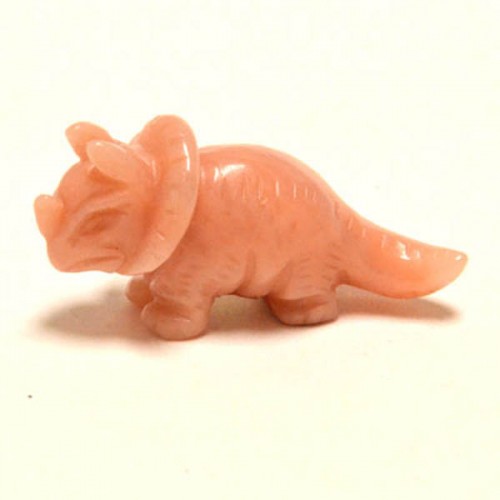 orange triceratops stuffed animal