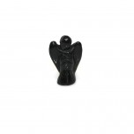 Angel 1 Inch Figurine - Black Obsidian