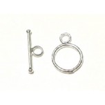 714 15mm Basic Toggle Clasp 5 Piece Packs