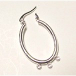 810 Oval Chandelier Earring Hooks 2 Piece Packs