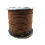 Brown Suede Spool - 3mm (300 ft)