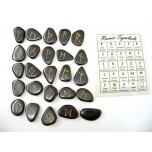 Runes - Hematite 25 pc set