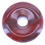 Donut 30mm Pendant - Rainbow Jasper
