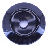 Donut 30mm Pendant - Obsidian Black