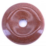 Donut 30mm Pendant - Goldstone
